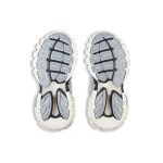 Men’s Track Sneaker in Silver/white/black - Image 7